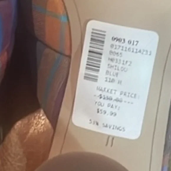 Plaid Sam Edelman Sandal - Picture 5 of 5